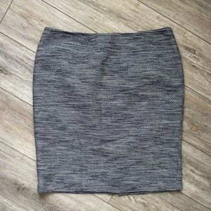 Karl Lagerfeld Paris Tweed Knee Length Skirt Size 16